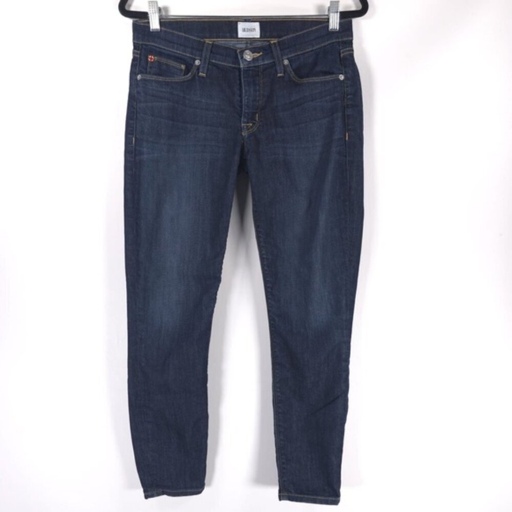 HUDSON KRISTA SUPER SKINNY CROP Jeans NWC407ZNA COLU Size 28